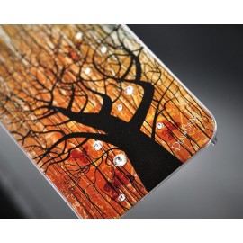 Timber Bling Swarovski Crystal Phone Cases - Aged Tree